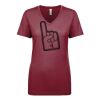 Next Level Apparel 1540 - Ladies' Ideal V-Neck Thumbnail