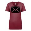 Next Level Apparel 1540 - Ladies' Ideal V-Neck Thumbnail