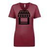 Next Level Apparel 1540 - Ladies' Ideal V-Neck Thumbnail