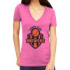Tultex 214 - Ladies' Slim Fit Fine Jersey V-Neck Thumbnail