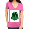 Tultex 214 - Ladies' Slim Fit Fine Jersey V-Neck Thumbnail