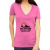 Tultex 214 - Ladies' Slim Fit Fine Jersey V-Neck Thumbnail