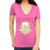 Tultex 214 - Ladies' Slim Fit Fine Jersey V-Neck Thumbnail