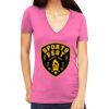 Tultex 214 - Ladies' Slim Fit Fine Jersey V-Neck Thumbnail
