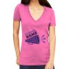 Tultex 214 - Ladies' Slim Fit Fine Jersey V-Neck Thumbnail