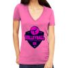 Tultex 214 - Ladies' Slim Fit Fine Jersey V-Neck Thumbnail
