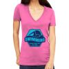 Tultex 214 - Ladies' Slim Fit Fine Jersey V-Neck Thumbnail