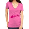 Tultex 214 - Ladies' Slim Fit Fine Jersey V-Neck Thumbnail