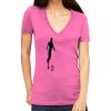 Tultex 214 - Ladies' Slim Fit Fine Jersey V-Neck Thumbnail