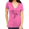 Tultex 214 - Ladies' Slim Fit Fine Jersey V-Neck Thumbnail