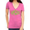 Tultex 214 - Ladies' Slim Fit Fine Jersey V-Neck Thumbnail