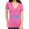 Tultex 214 - Ladies' Slim Fit Fine Jersey V-Neck Thumbnail