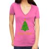 Tultex 214 - Ladies' Slim Fit Fine Jersey V-Neck Thumbnail