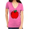 Tultex 214 - Ladies' Slim Fit Fine Jersey V-Neck Thumbnail