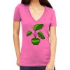 Tultex 214 - Ladies' Slim Fit Fine Jersey V-Neck Thumbnail