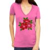 Tultex 214 - Ladies' Slim Fit Fine Jersey V-Neck Thumbnail