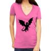 Tultex 214 - Ladies' Slim Fit Fine Jersey V-Neck Thumbnail