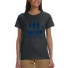 Gildan 100% Cotton Ladies T-Shirt Thumbnail