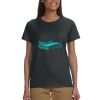 Gildan 100% Cotton Ladies T-Shirt Thumbnail
